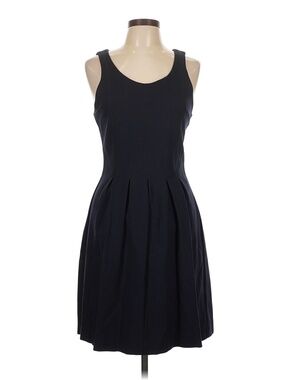J. Crew Navy Fit & Flare Cocktail Dress